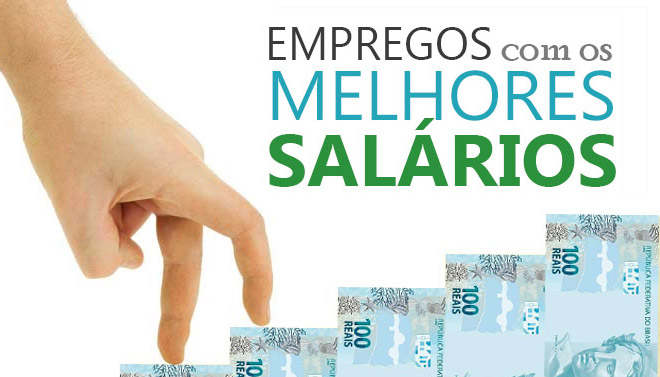 melhores empregos e salários no Brasil